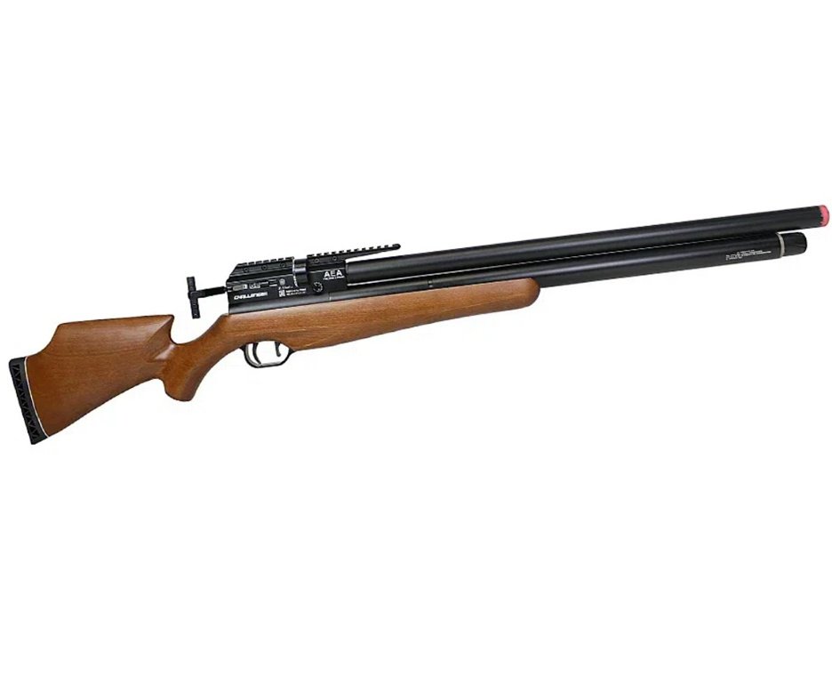 Carabina de Pressão PCP AEA Challenger Nova 5.5mm - FXR + Bomba + Capa + Luneta 6-24x50 + Chumbos + Alvos