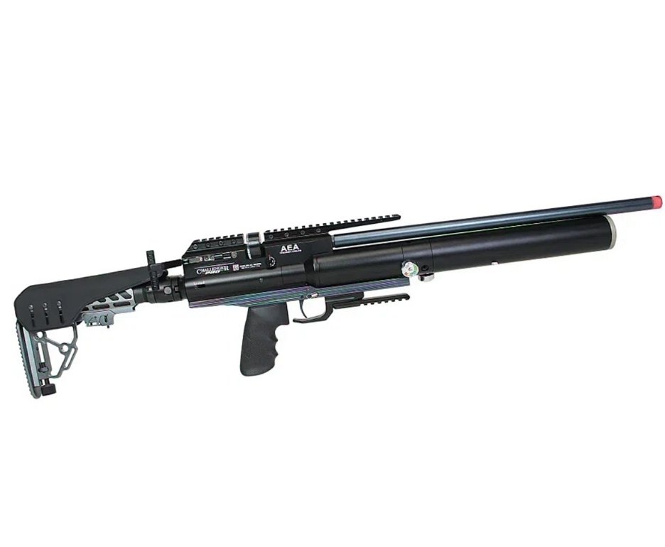 Carabina de Pressão PCP Challenger Pro 5,5mm - AEA Airguns + Bomba + Capa