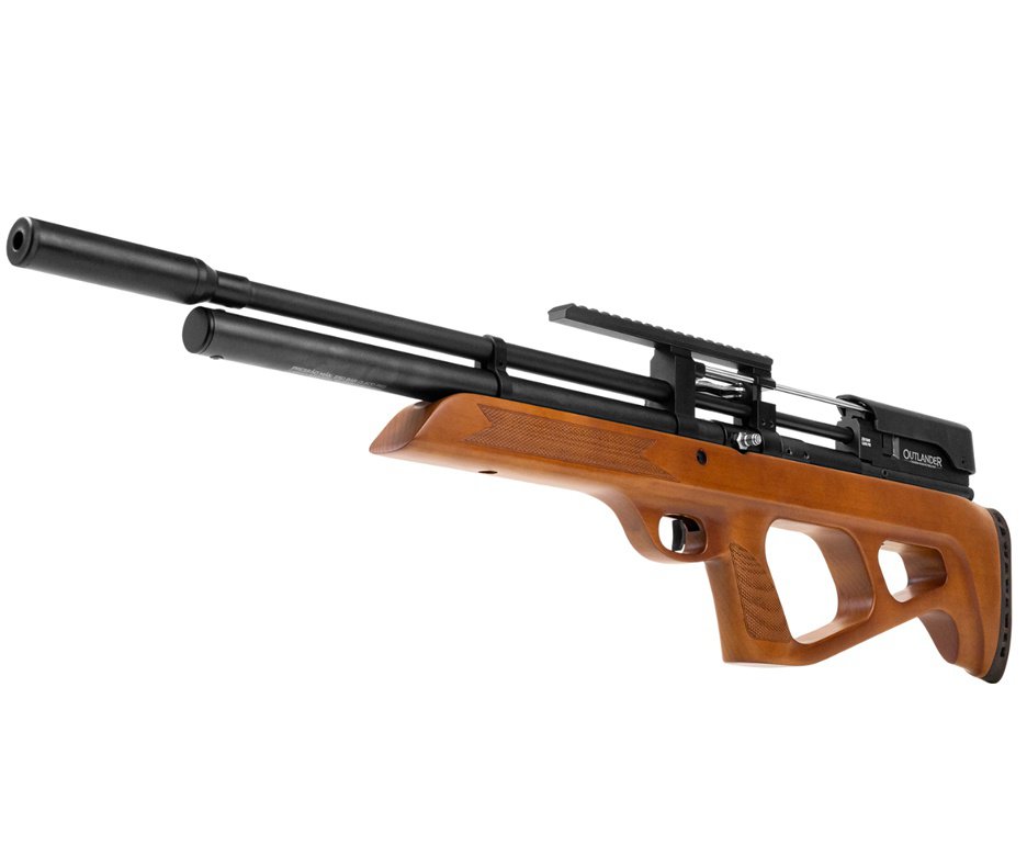 Carabina de Pressão Rossi Outlander Bullpup VR PCP Madeira 5,5mm