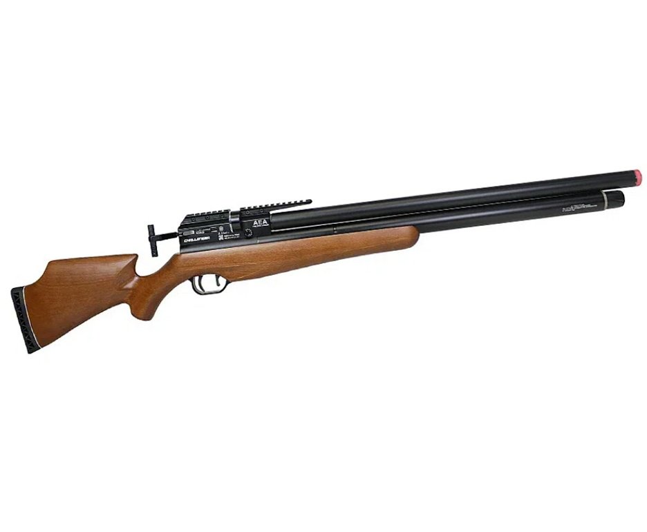 Carabina de Pressão PCP AEA Challenger Nova 6.35mm - FXR + Bomba + Capa + Luneta 6-24x50 + Chumbos + Alvos + Kit de Limpeza + Desengripante / Anticorrosivo