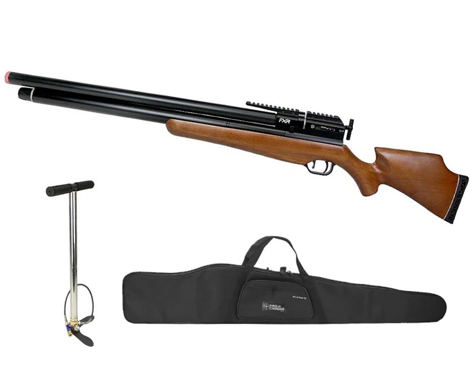 Carabina de Pressão PCP AEA Challenger Nova 6.35mm - FXR + Bomba + Capa