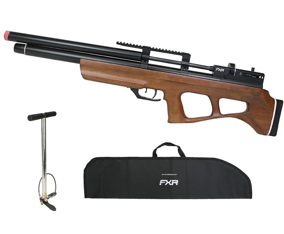 Carabina de Pressão PCP Challenger Bullpup 6.35mm - AEA Airguns + Bomba + Capa