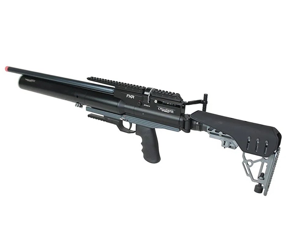 Carabina de Pressão PCP AEA Challenger Pro 6.35mm - FXR Arms + Bomba + Capa + Luneta 6-24x50 + Chumbos + Alvos