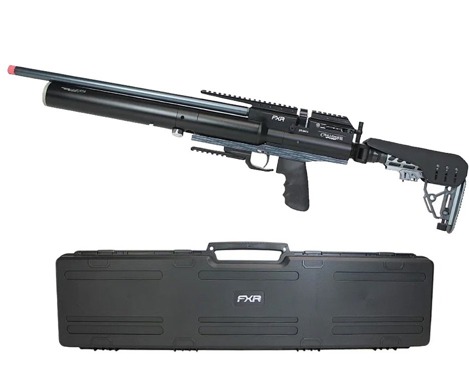 Carabina de Pressão PCP AEA Challenger Pro 6.35mm - FXR Arms + Case FXR