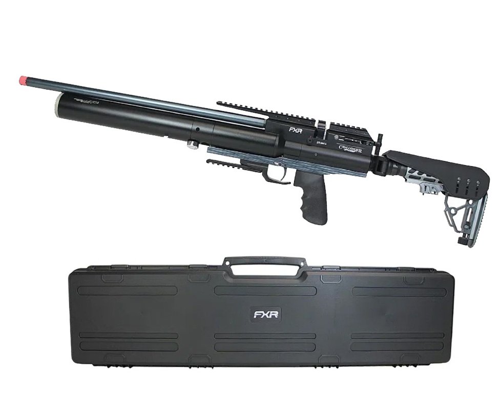 Carabina de Pressão PCP AEA Challenger Pro 6.35mm - FXR Arms + Case FXR