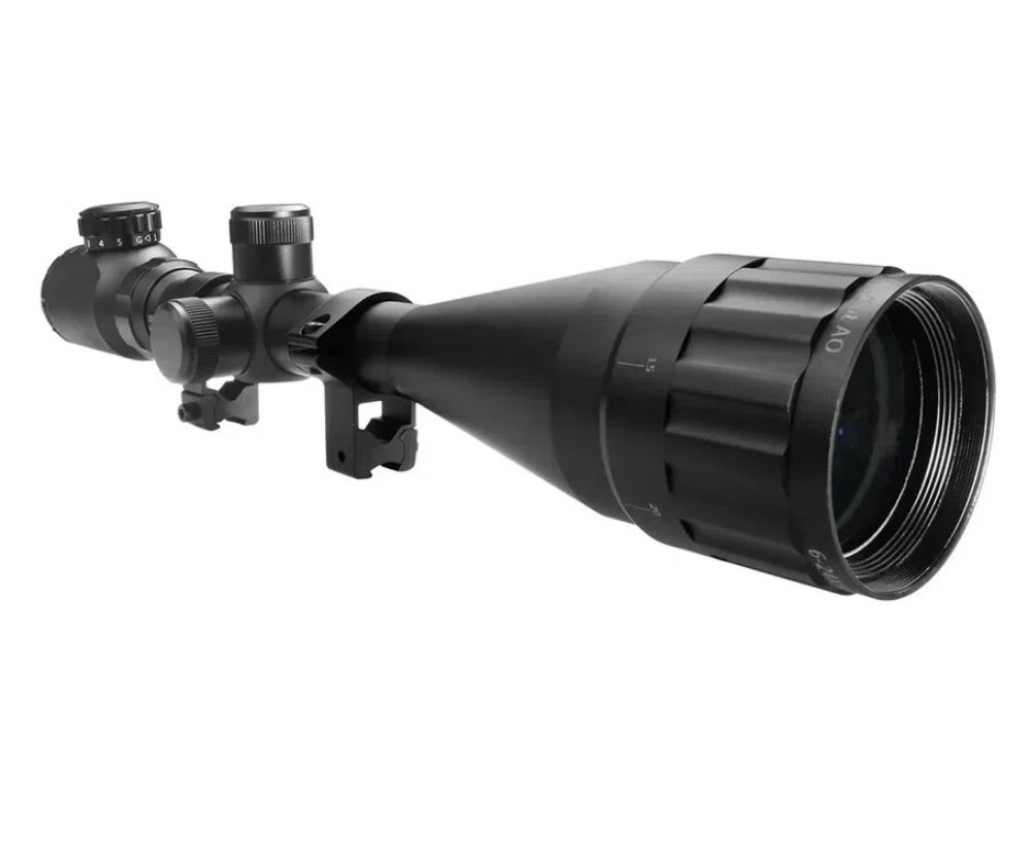 Carabina de Pressão PCP AEA Challenger Nova Big Bore 12,7mm (.50) - FXR + Bomba + Capa + Luneta 6-24x50 + Chumbos + Alvos + Desengripante / Anticorrosivo