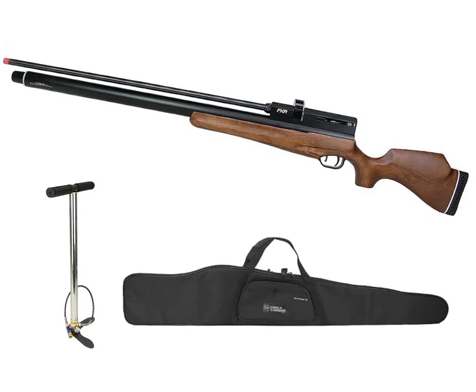 Carabina de Pressão PCP AEA Challenger Nova Big Bore 12,7mm (.50) - FXR + Bomba + Capa