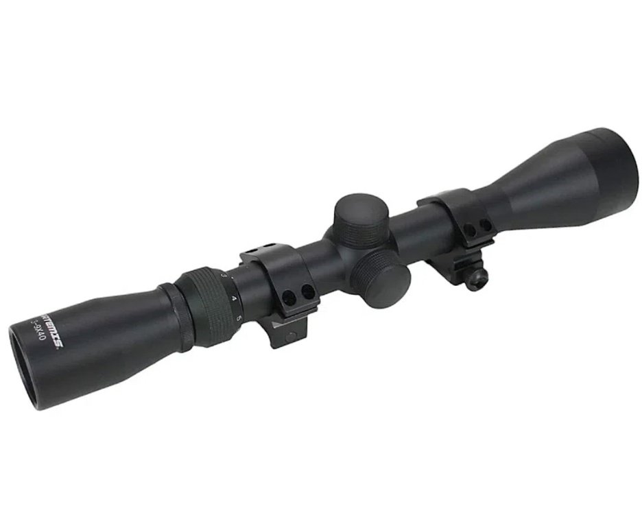 Carabina de Pressão PCP Rossi Outlander Bullpup VR Madeira 5,5mm .22 - Rossi + Bomba + Capa + Luneta 3-9x40 + Chumbos + Alvos