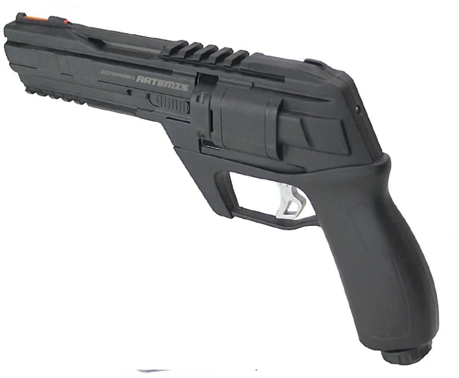 Revólver de Pressão HDR CO2 CP300 Defender .50 - Artemis + Case FXR + Co2 + BBS + Alvos