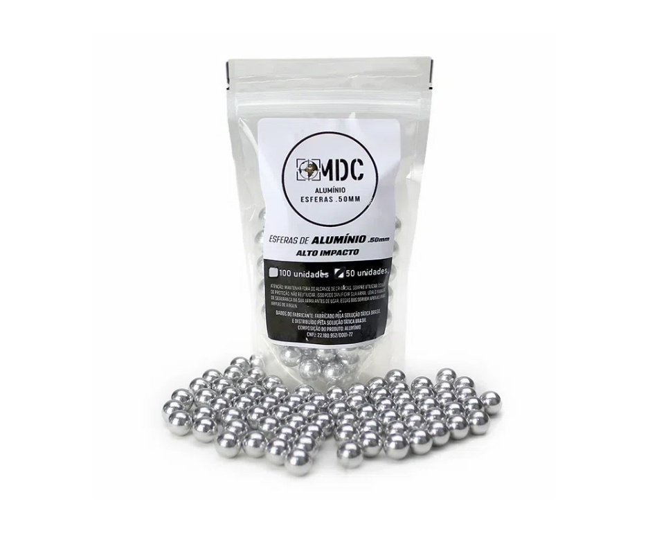 Pistola CO2 Rossi Vesta .50 Home Defense PDW50 RAM LTL 16 Joules + Case FXR + Co2 + BBS + Alvos