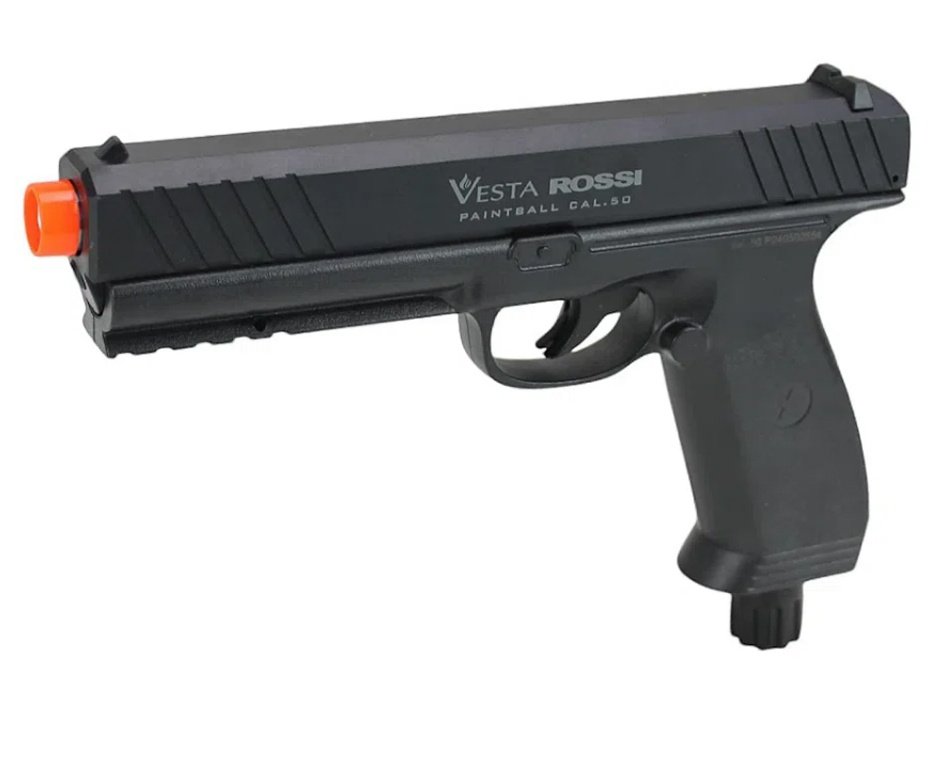 Pistola CO2 Rossi Vesta .50 Home Defense PDW50 RAM LTL 16 Joules + Case FXR + Co2 + BBS + Alvos
