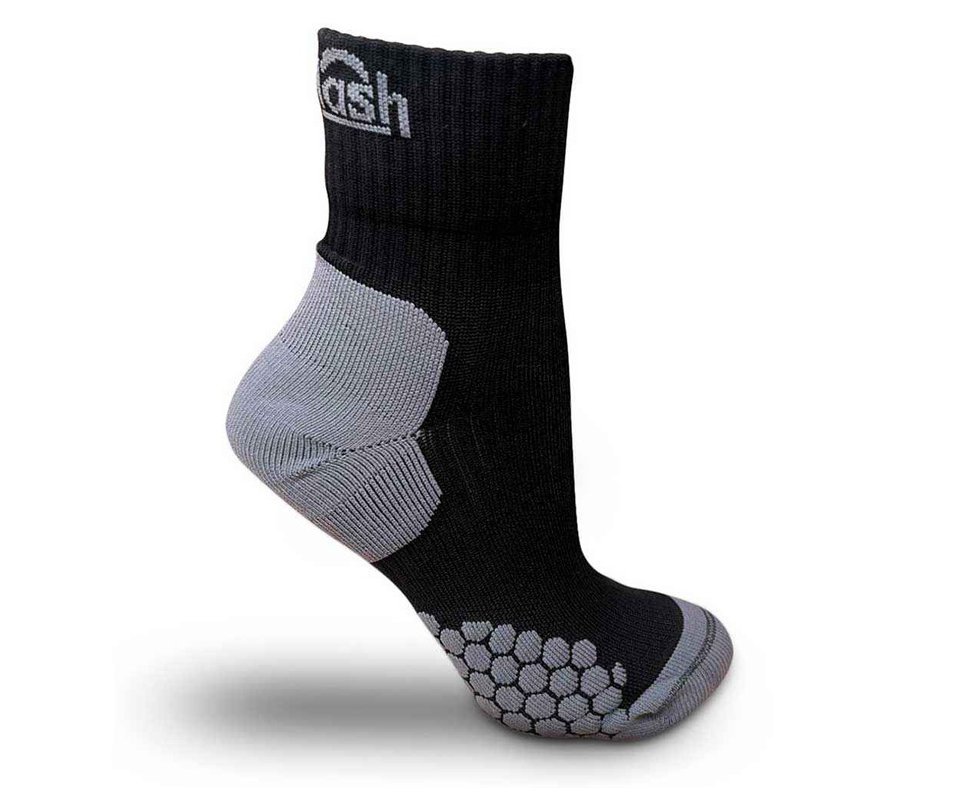 Meia Kailash Cano Médio Dots Biotech Unis. Chumbo/ Cinza T1 (34-37)