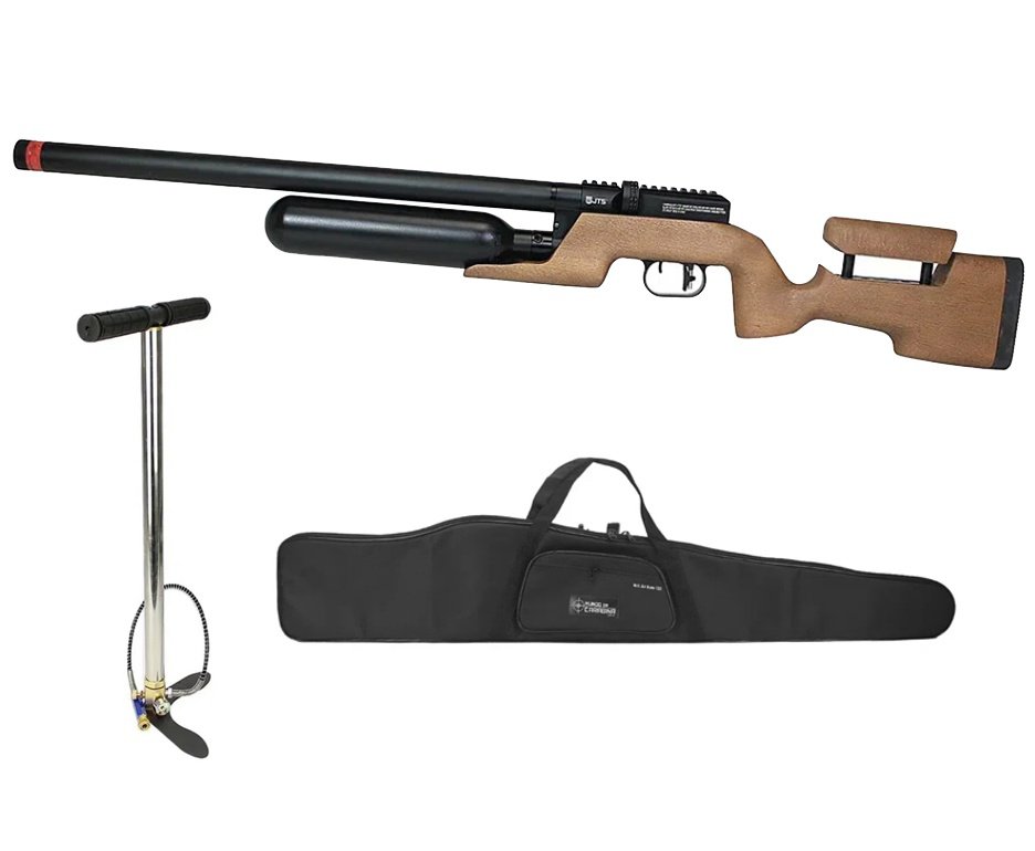 Carabina de Pressão PCP JTS Shawlawk 6.35mm - FXR + Bomba + Capa