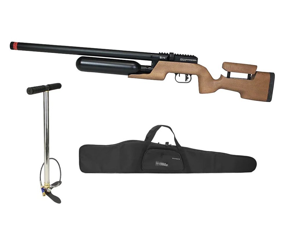 Carabina de Pressão PCP JTS Shawlawk 6.35mm - FXR + Bomba + Capa