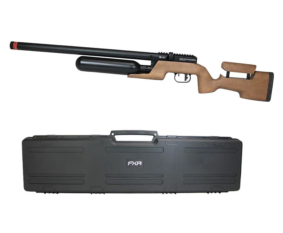 Carabina de Pressão PCP JTS Shawlawk 6.35mm - FXR + Case FXR