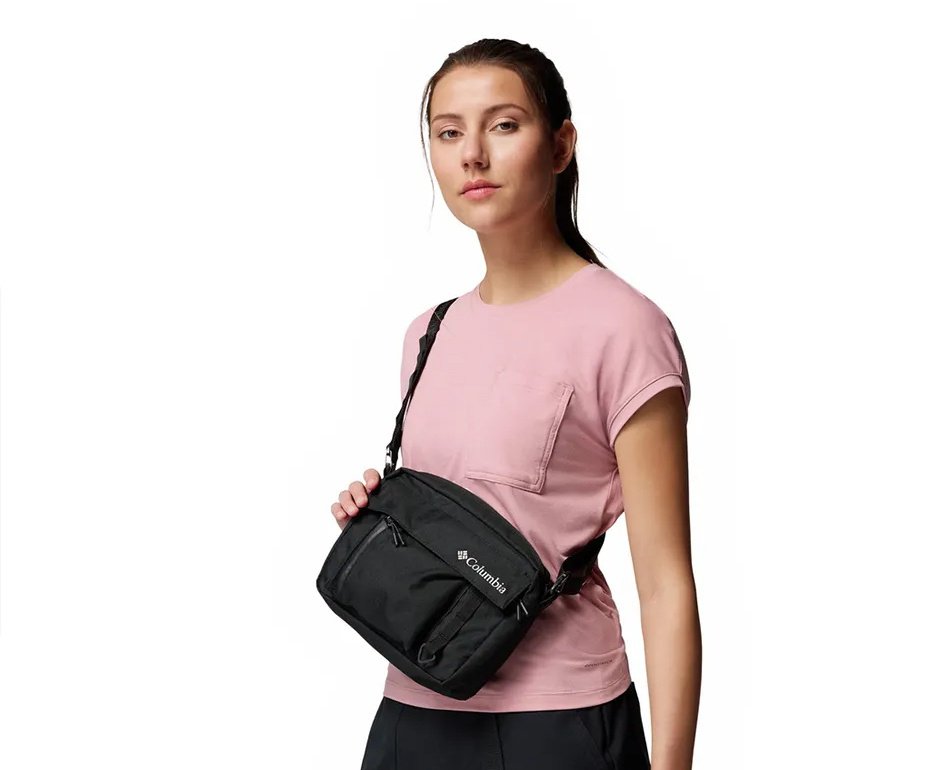 Bolsa Columbia Tiracolo Street Transit Side Bag Black
