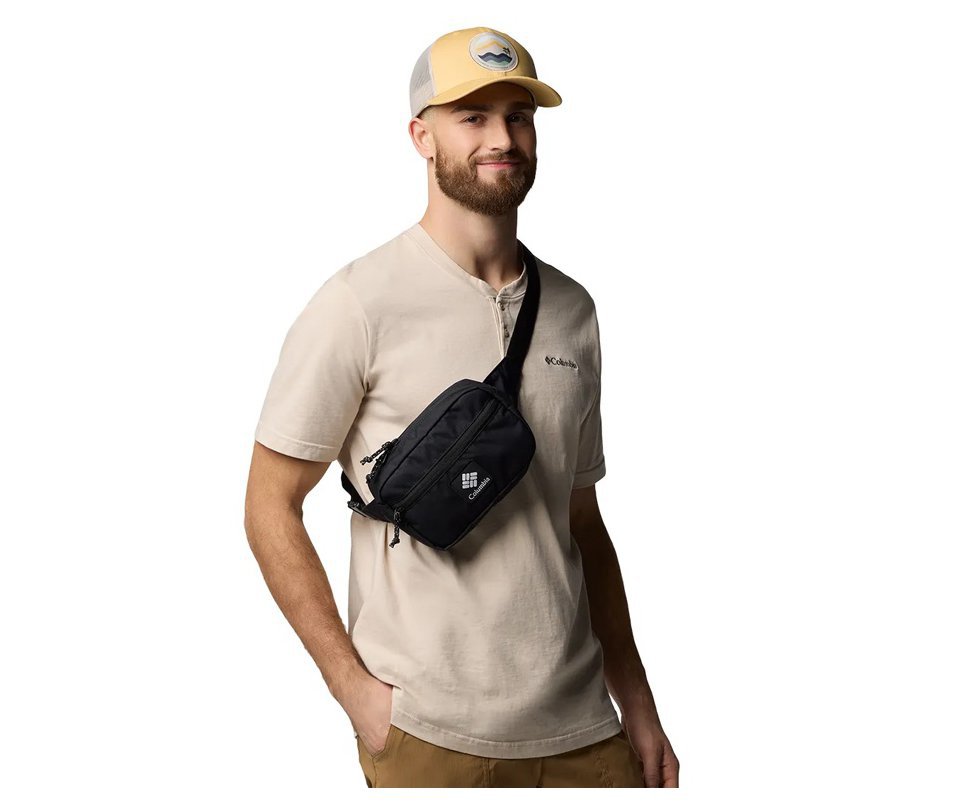 Pochete Columbia Trail Traveler Hip Pack Black