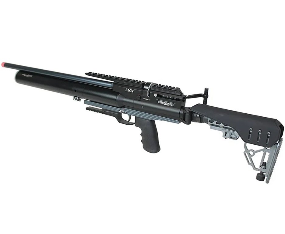 Carabina de Pressão PCP Challenger Pro 5,5mm - AEA Airguns + Compressor Portátil Trivolt Compact