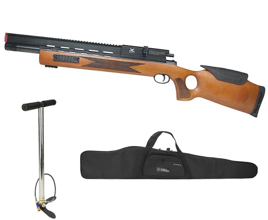 Carabina de Pressão PCP Guardian Xisico 6.35mm - FXR Arms + Bomba + Capa