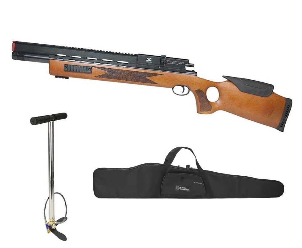 Carabina de Pressão PCP Guardian Xisico 6.35mm - FXR Arms + Bomba + Capa