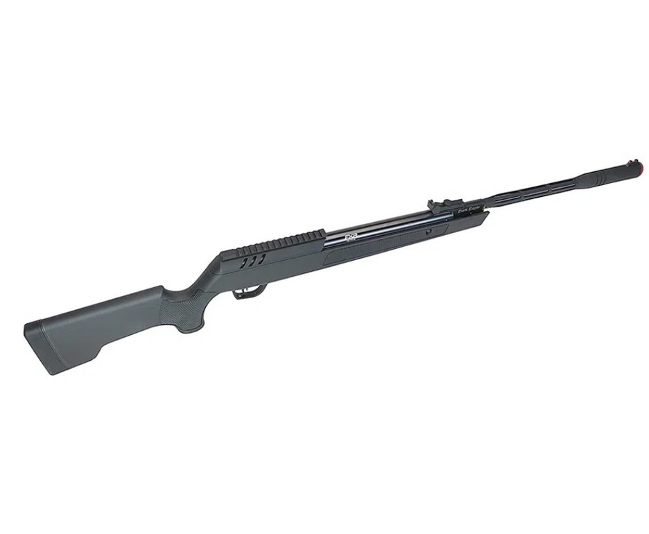 Carabina de Pressão Artemis Dark Eagle Nitro Piston GR 80kg Black 5.5mm - FXR + Capa + Luneta 4x32 + Chumbo + Alvos + Kit de Limpeza + Desengripante / Anticorrosivo