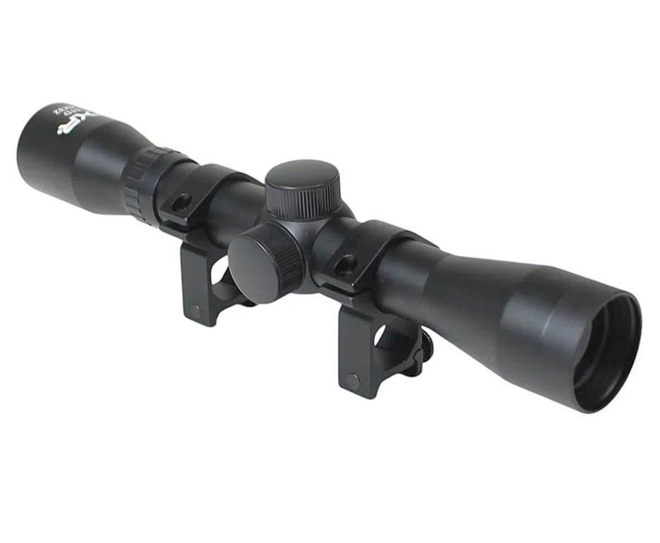Carabina de Pressão Artemis Dark Eagle Nitro Piston GR 80kg Black 5.5mm - FXR + Capa + Luneta 4x32 + Chumbo + Alvos + Kit de Limpeza + Desengripante / Anticorrosivo