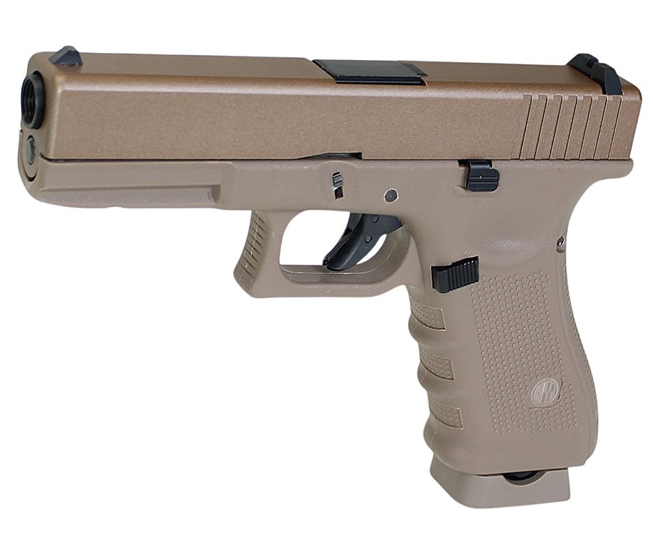 Pistola de Pressão Rossi G17 Tan CO2 4,5mm