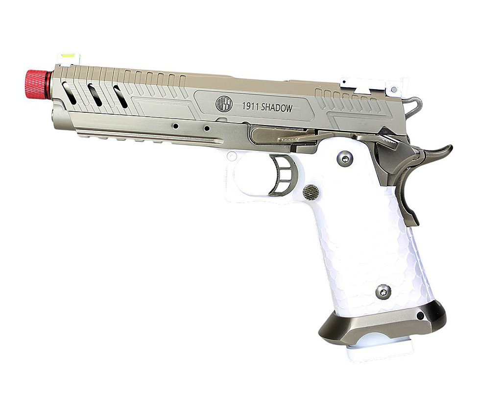 Pistola de Airsoft Rossi 1911 Shadow White GBB 6mm
