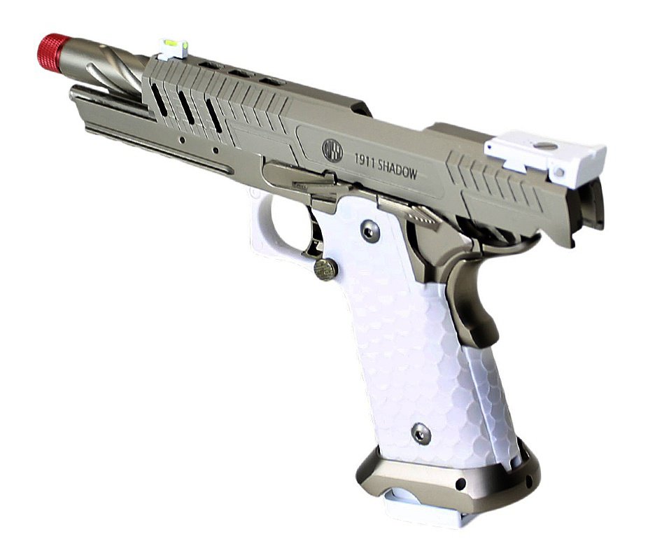 Pistola de Airsoft Rossi 1911 Shadow White  GBB 6mm