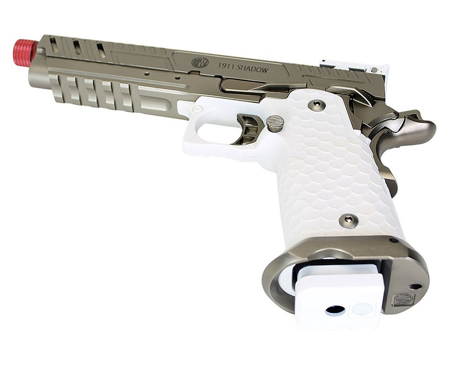 Pistola de Airsoft Rossi 1911 Shadow White  GBB 6mm