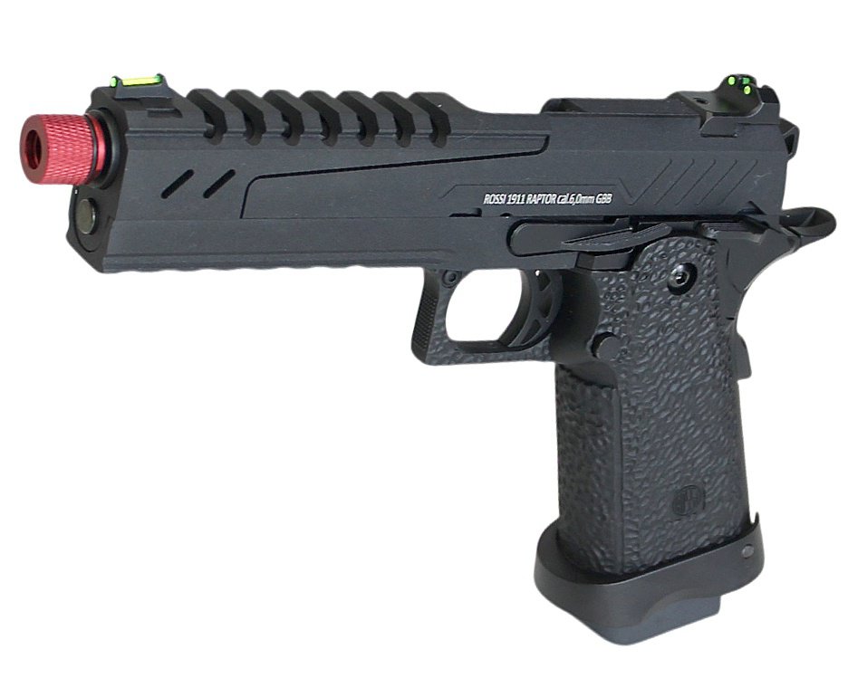 Pistola de Airsoft Rossi 1911 Raptor GBB 6mm