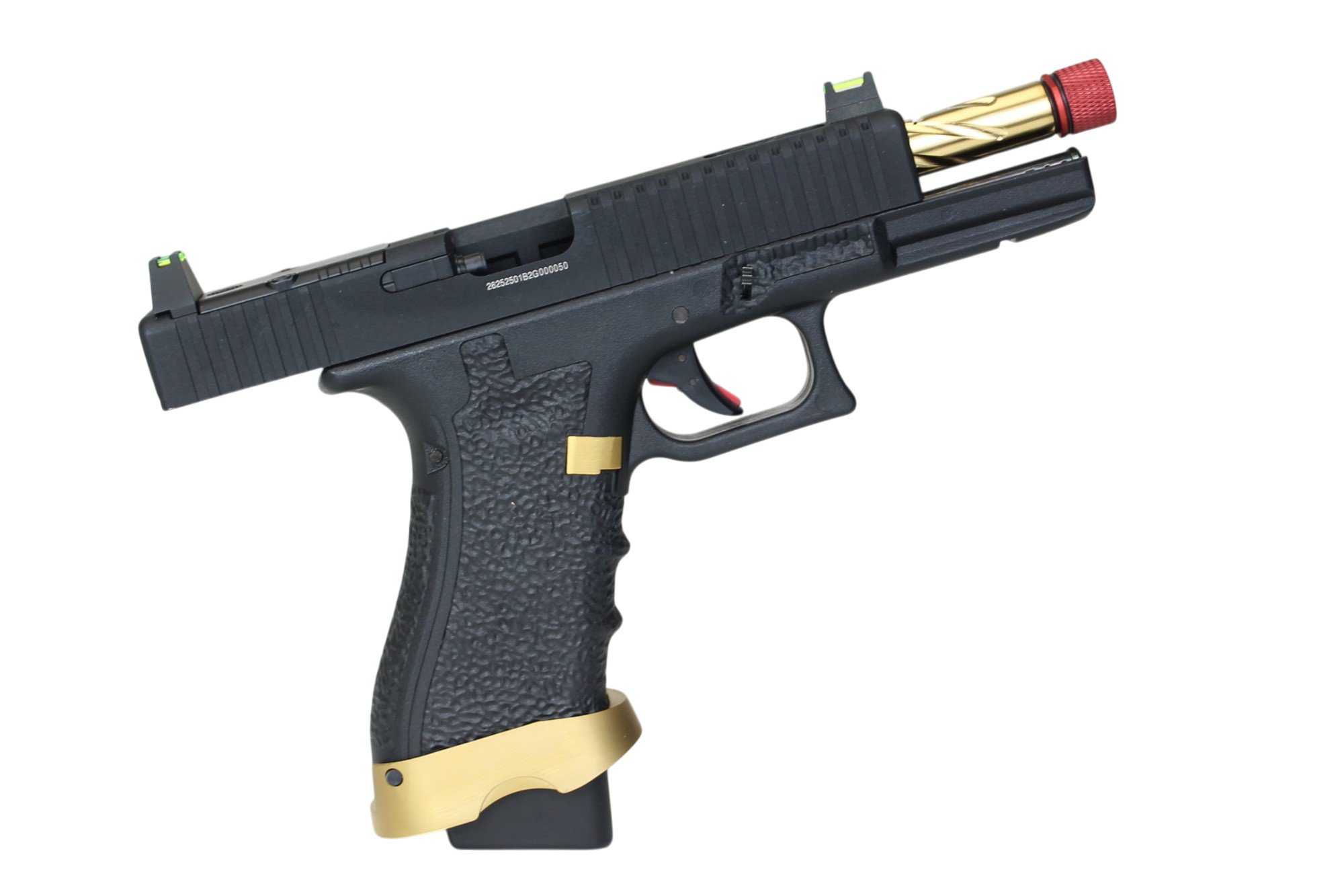 Pistola de Airsoft Rossi Striker Gold GBB 6mm