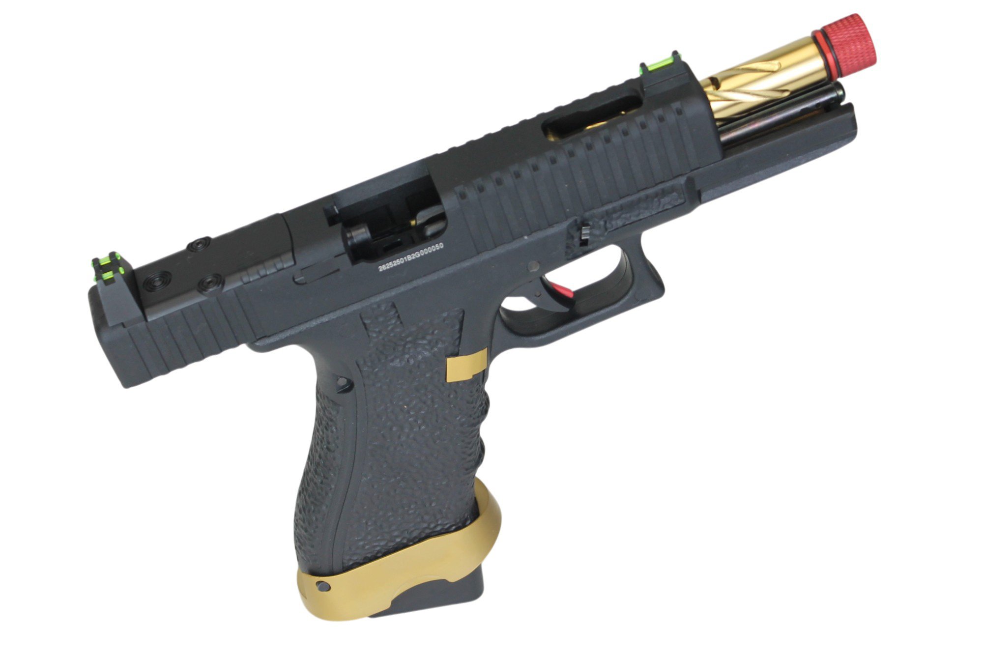 Pistola de Airsoft Rossi Striker Gold GBB 6mm