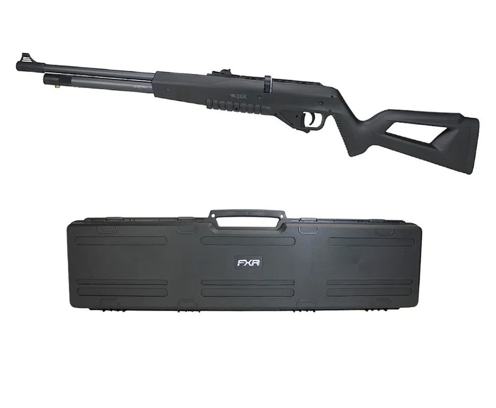Carabina de Pressão PCP G850 Black Cal 5,5mm Nova Vista QGK + Case FXR