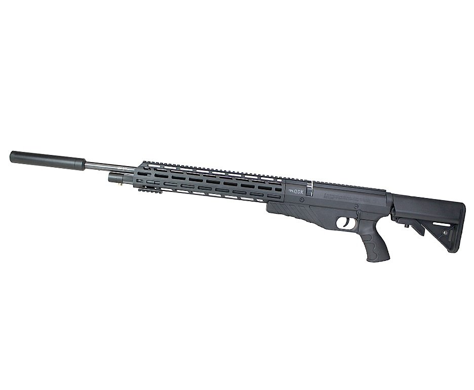 Carabina de Pressão PCP G850T 5.5mm Black - QGK + Bomba + Capa