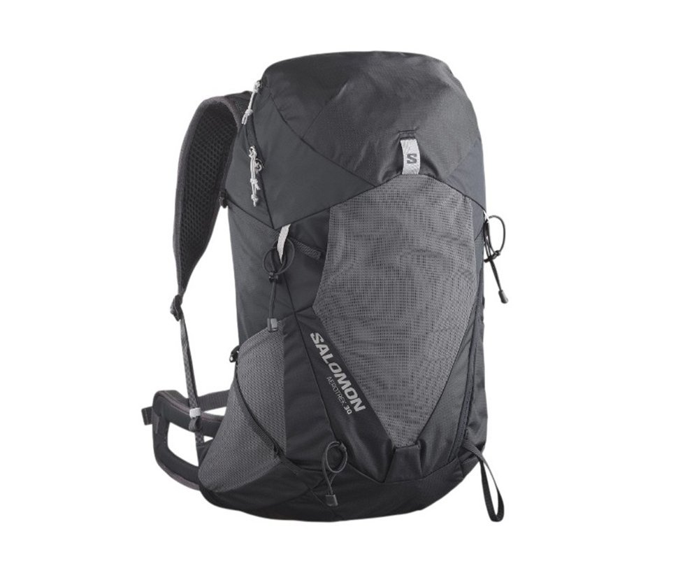 Mochila Salomon Aerotrek 30L Anthracite/Iron/Alloy - Dorso P/M