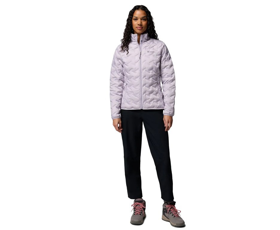 Jaqueta Columbia Feminina Delta Ridge II Down Lavander Pearl