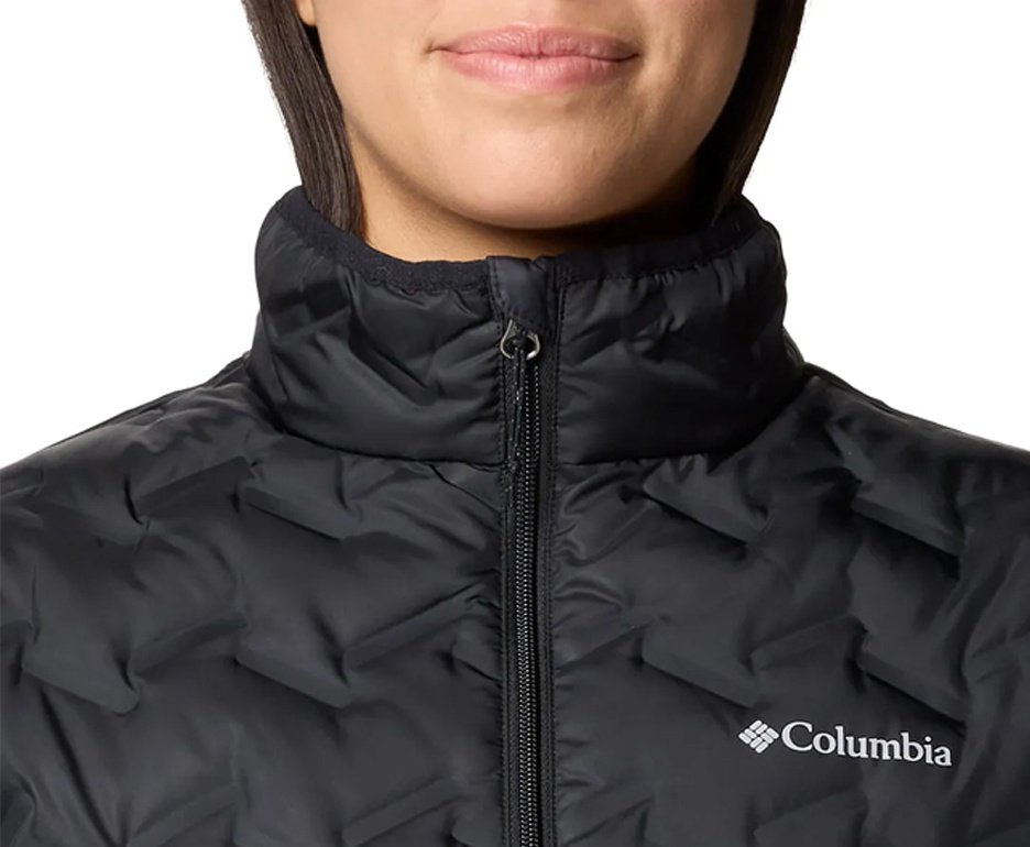 Jaqueta Columbia Feminina Down Delta Ridge™ II - Black - Isolamento em plumas 650 Fill