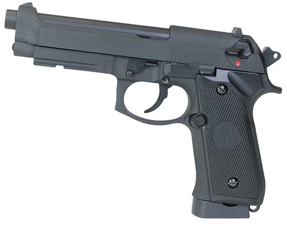 Pistola de Pressão CO2 Rossi M92 Blowback 4,5mm + Co2 + BBS + Case + Alvos + Óleo