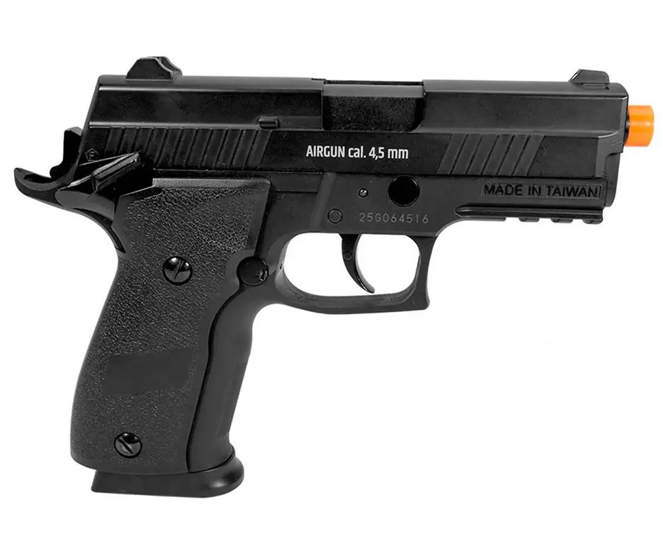 Pistola de Pressão CO2 Sig Sauer P226 X-Five Full Metal GBB Blowback 4,5 Rossi WG Delta