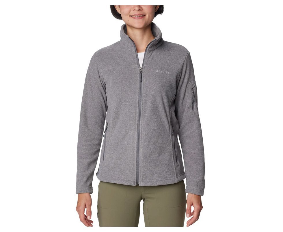 Jaqueta Columbia Feminina Fast Trek II Cinza Claro