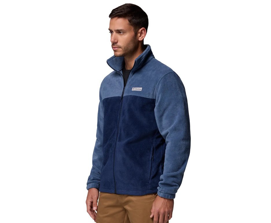 Jaqueta Columbia Masculina Fleece Steens Mountain Full Zip Dark Mountain/ Coll