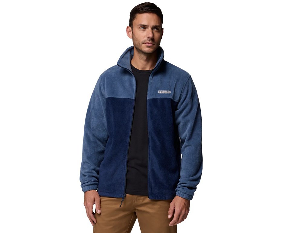 Jaqueta Columbia Masculina Fleece Steens Mountain Full Zip Dark Mountain/ Coll