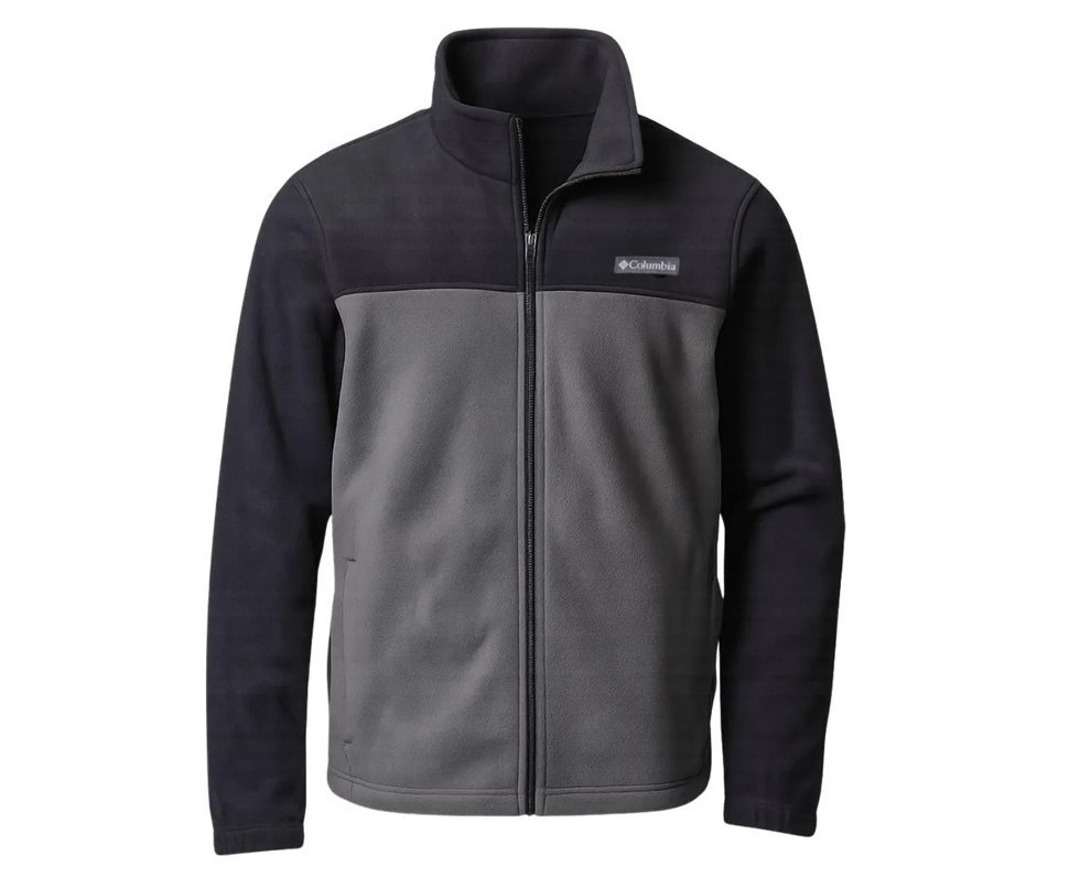 Jaqueta Columbia Masculina Fleece Steens Mountain Full Zip Black, Grill