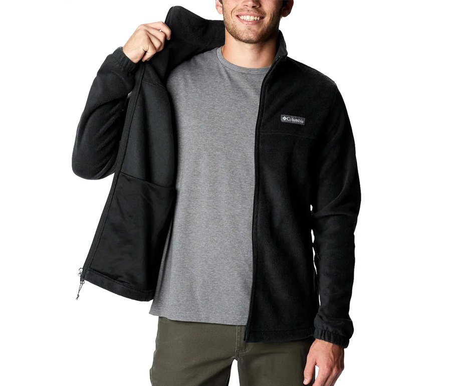 Jaqueta Columbia Masculina Fast Trek II Full Zip Fleece Dark Mountain
