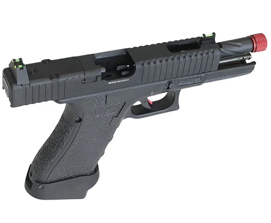 Pistola de Airsoft GBB Rossi 1911 Raptor 6mm Blowback + GBB + BBS + Laser