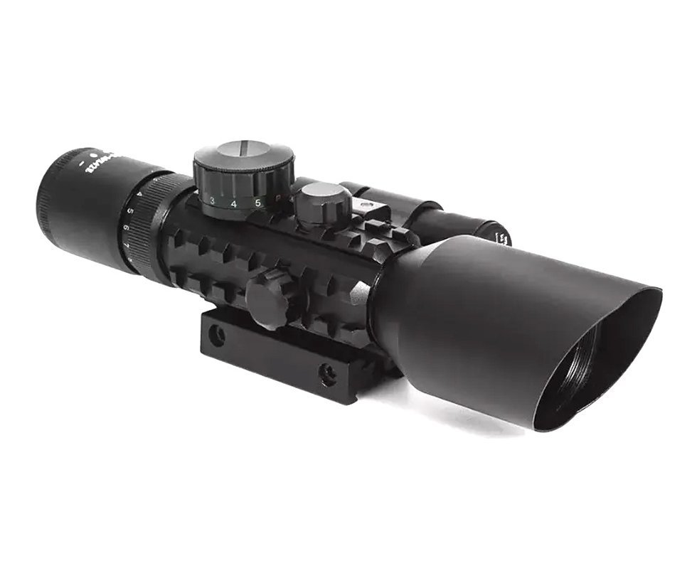Luneta Rossi 3-10x42EGC Laser Ris Aluminio (Mount 7/8p)