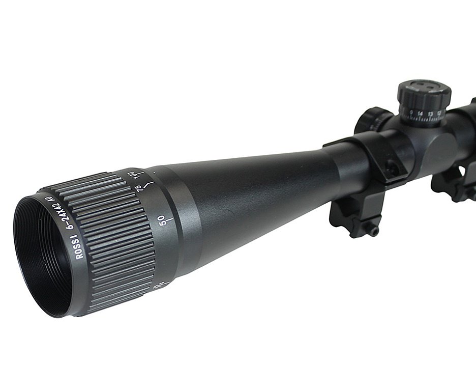 Luneta Rossi 6-24x42AO Aluminio (Mount 3/8p)