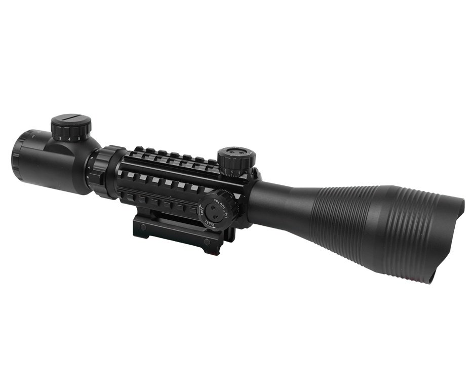 Luneta Rossi 4-12x50EGC Ris  Aluminio (Mount 7/8p)