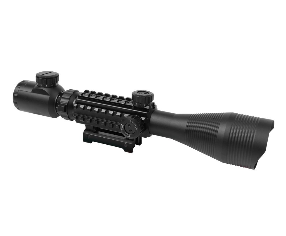 Luneta Rossi 4-12x50EGC Ris Aluminio (Mount 7/8p)